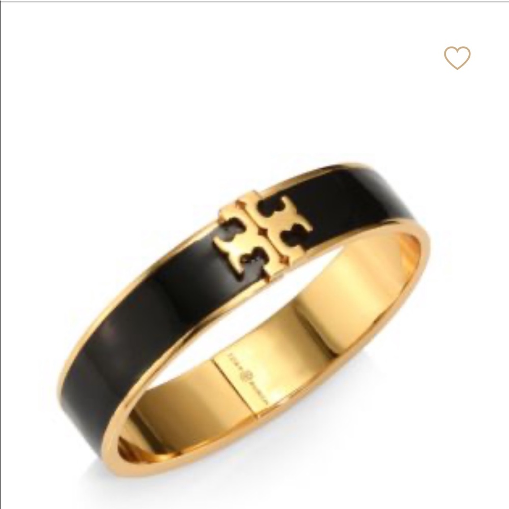 Tory Burch raised logo bracelet
